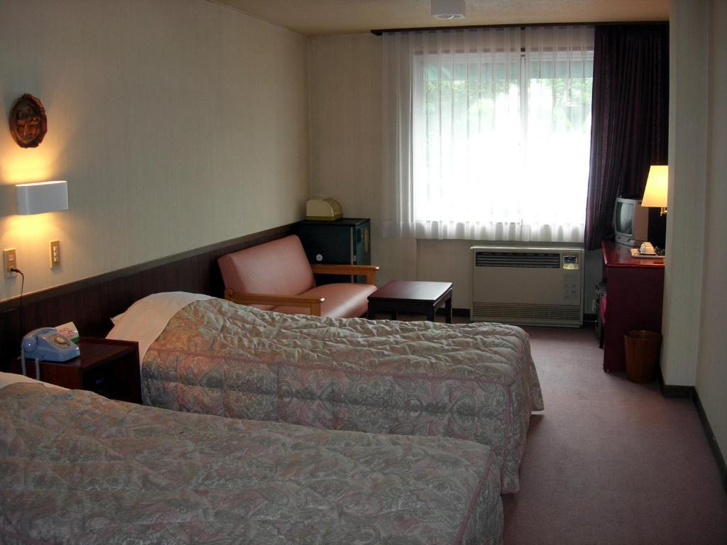 Hotel Weisser Hof Happei Hakuba Bilik gambar